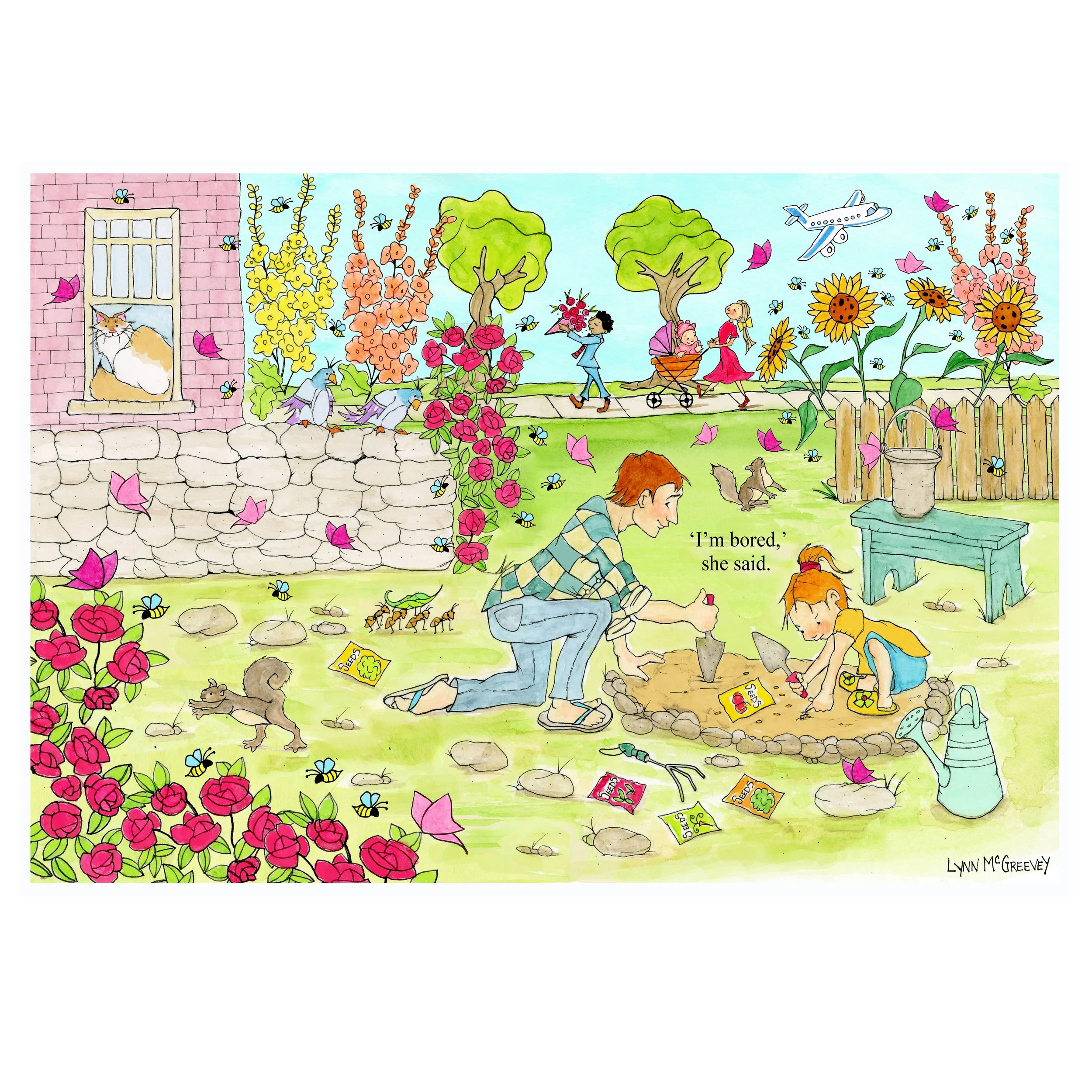 Garden Club - spread 