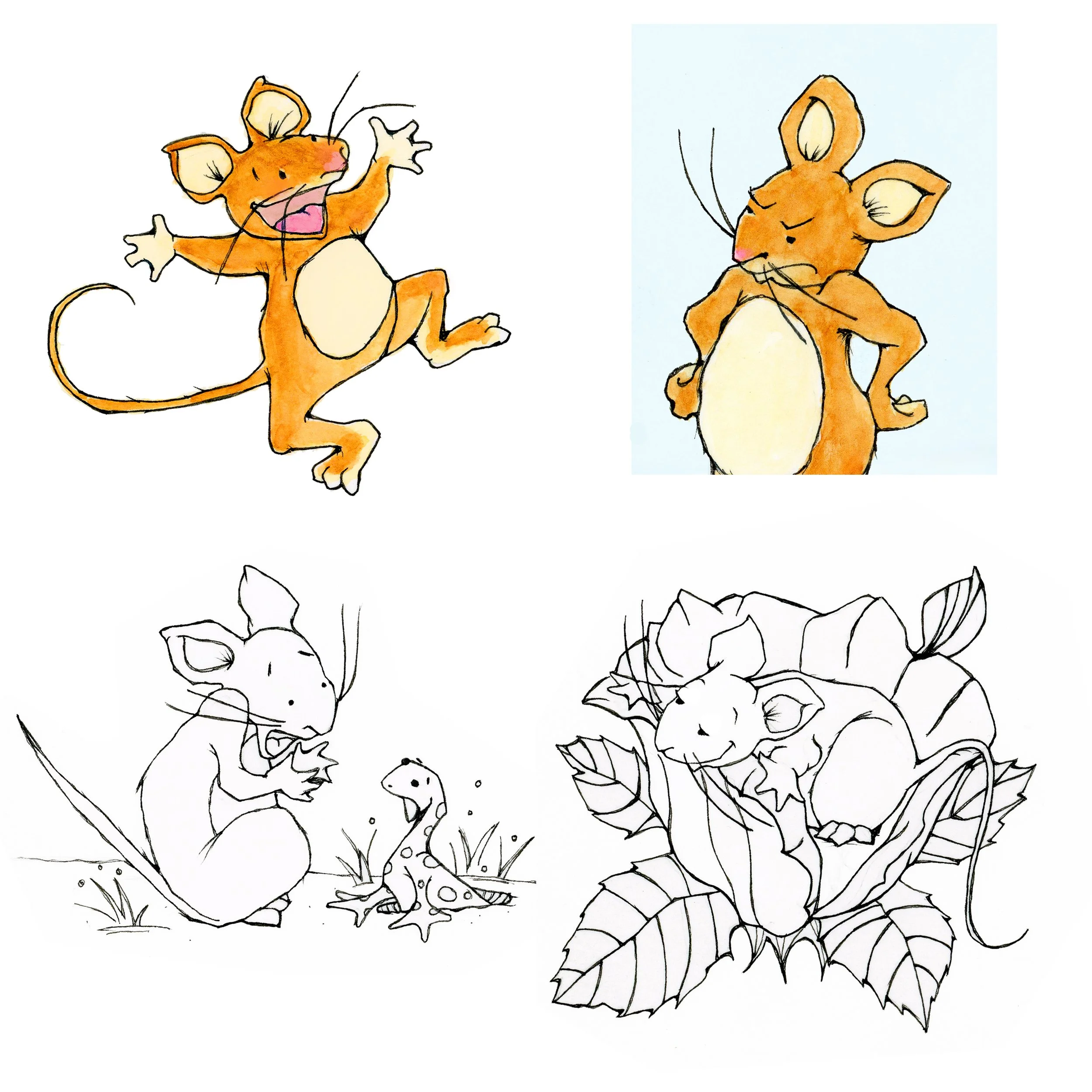 Mouse Moods - character development