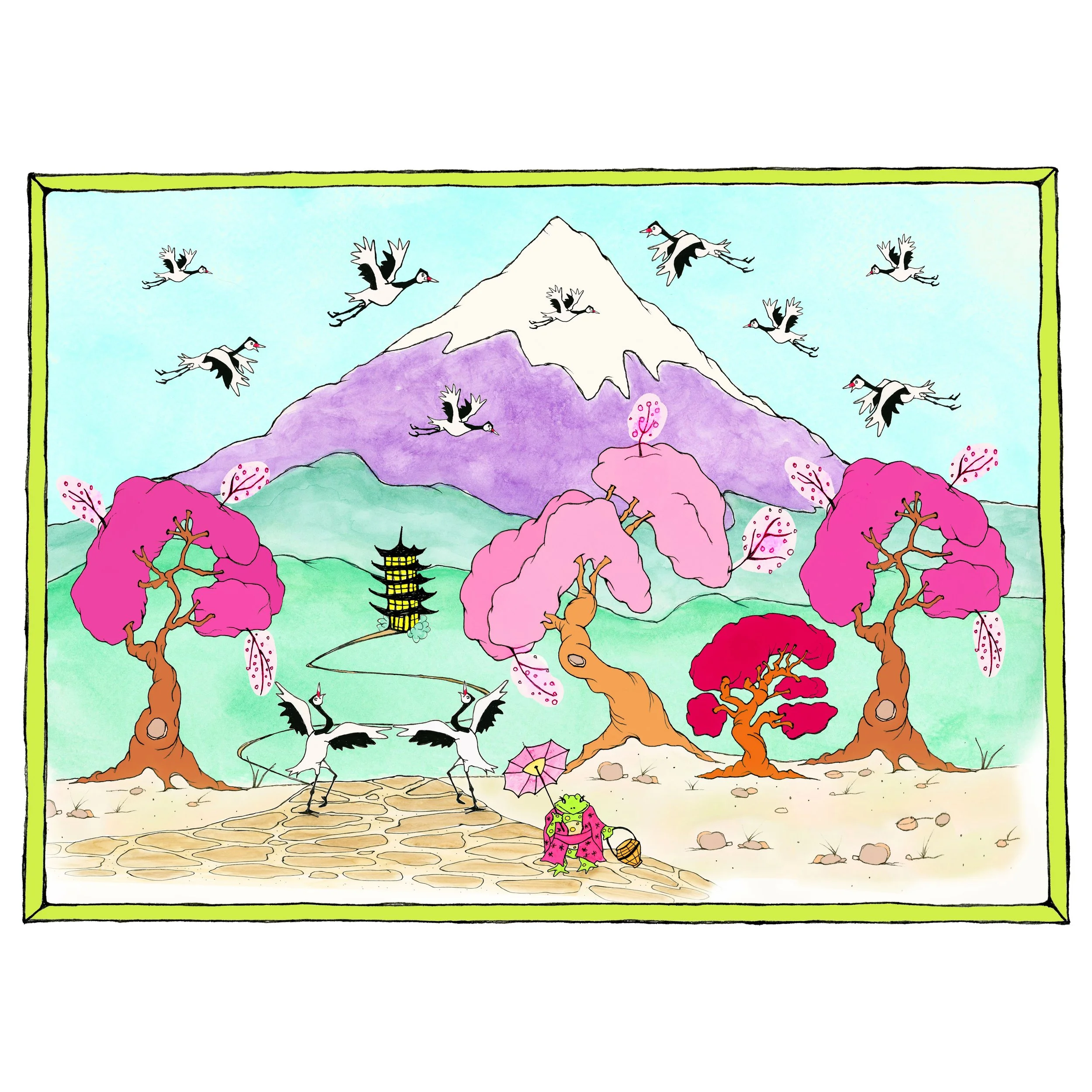 Children's Book Illustration- spread
