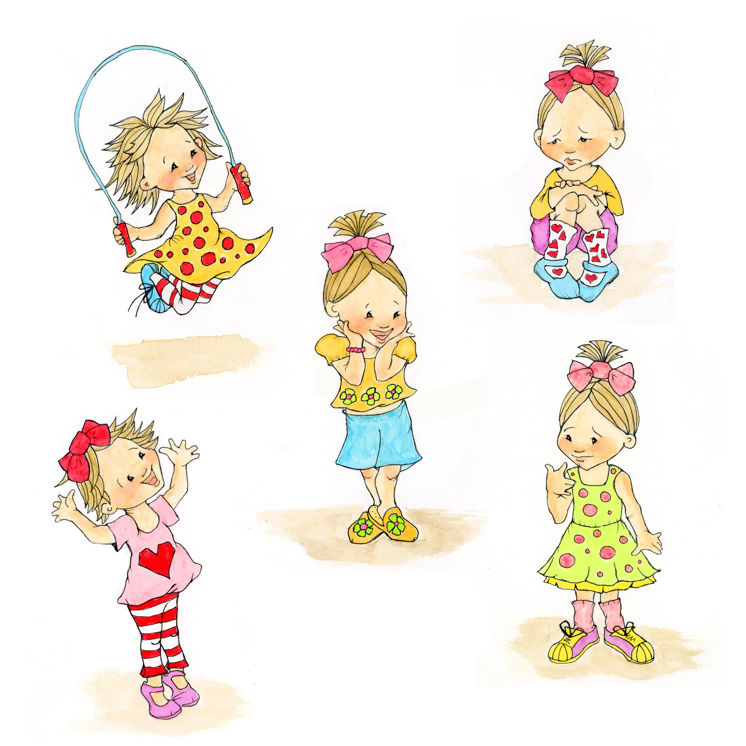 Children's Book Illustration - character development
