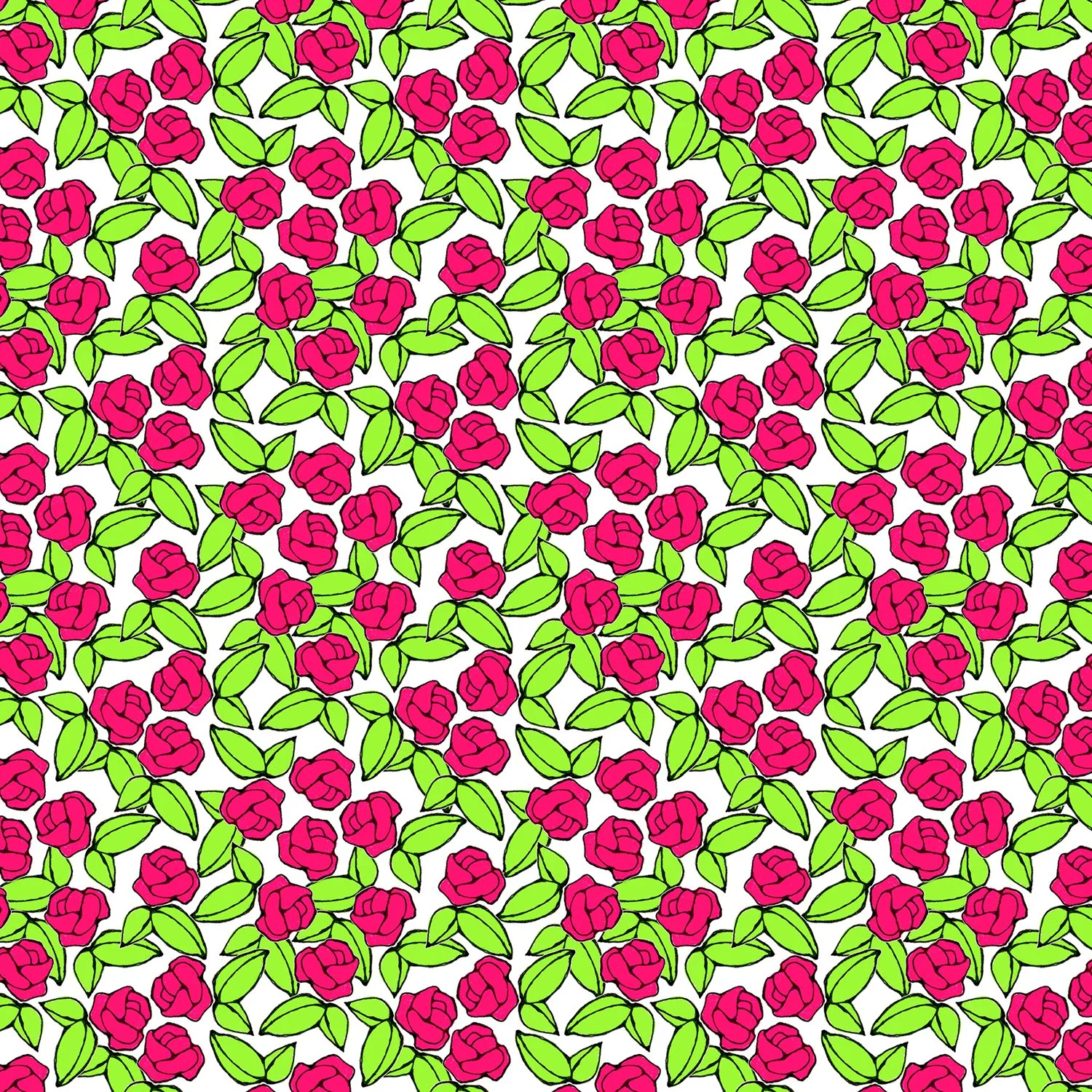 Pattern - Rosebud Cluster