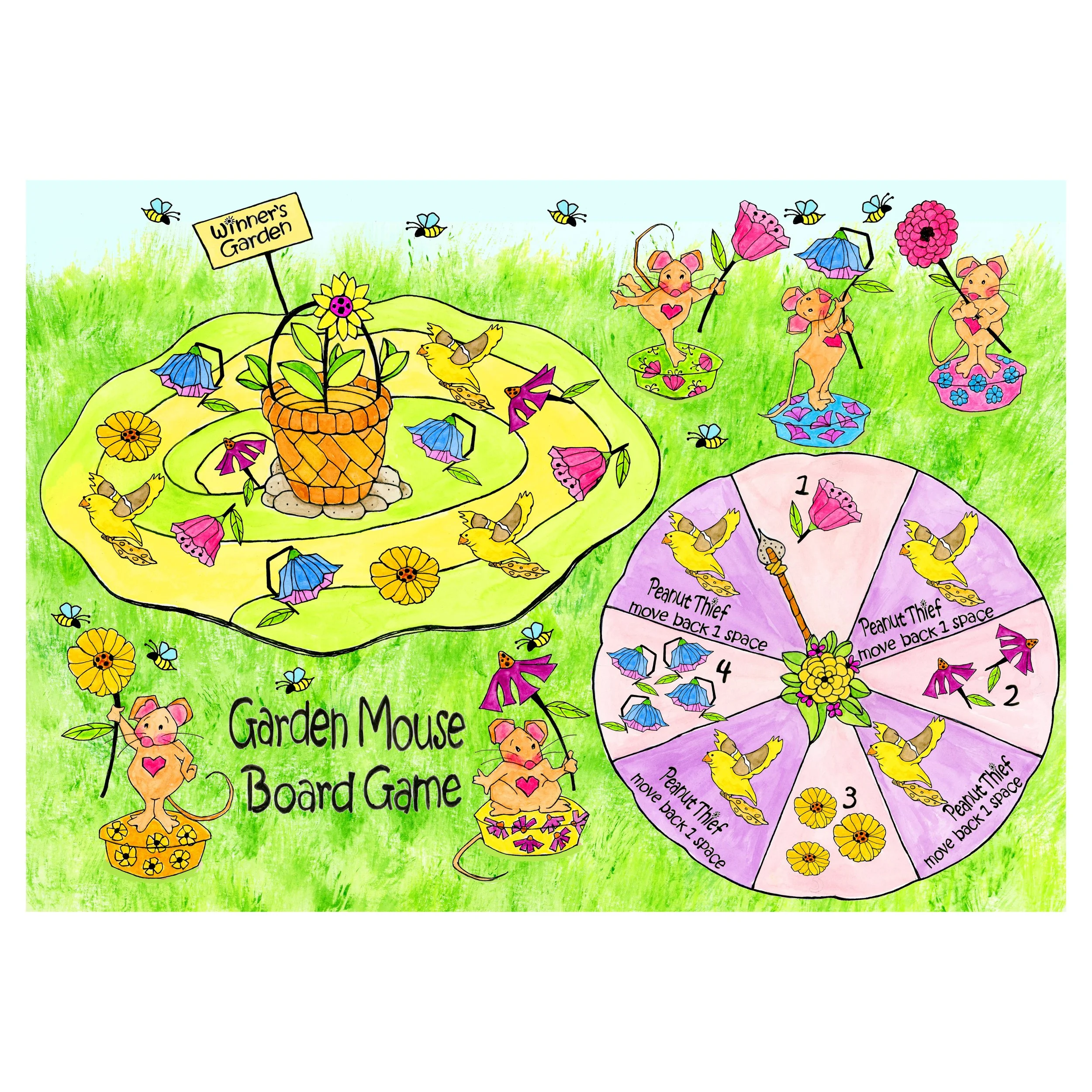 Garden Mouse Board Game