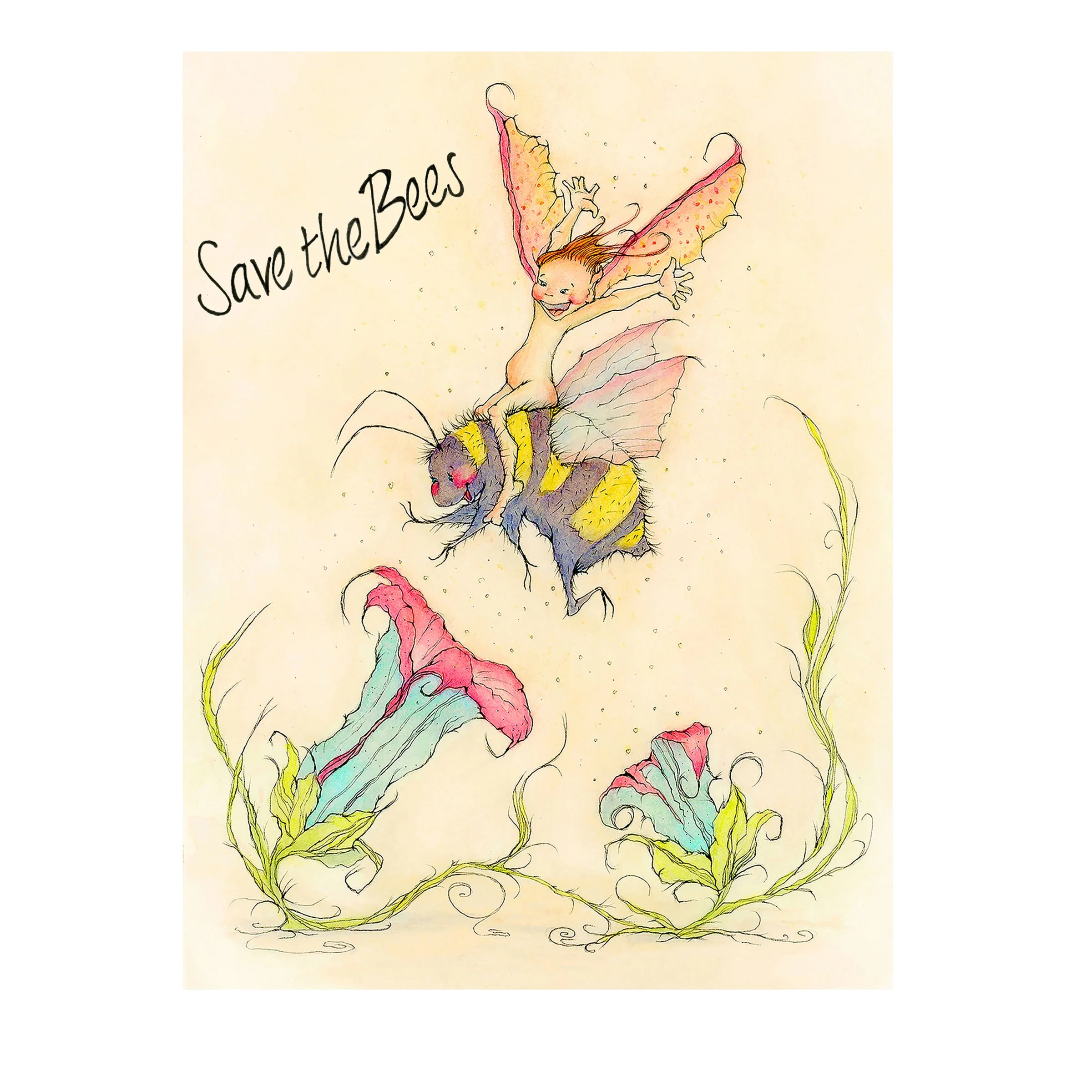 Card - Save the Bees