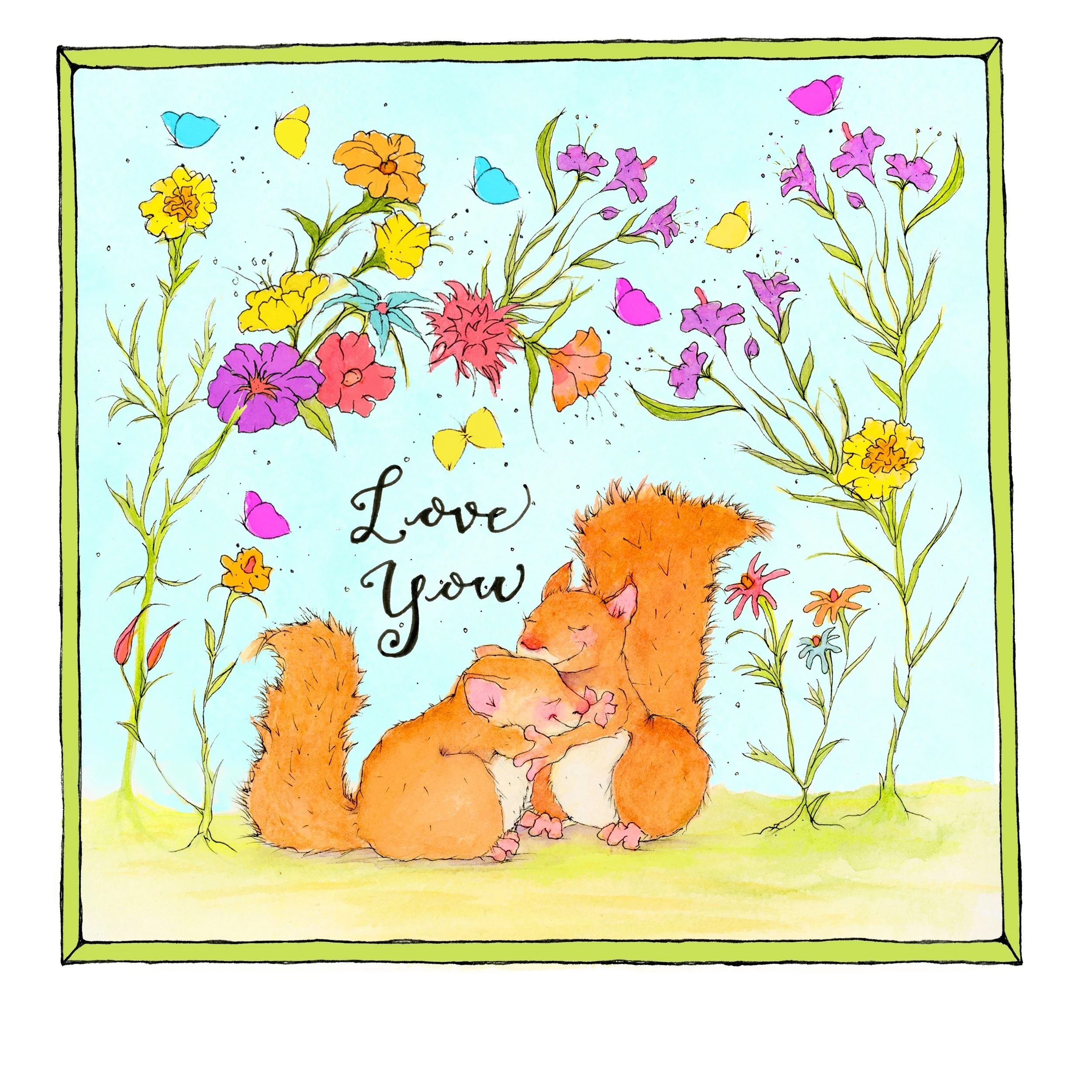 Squirrel Hugs