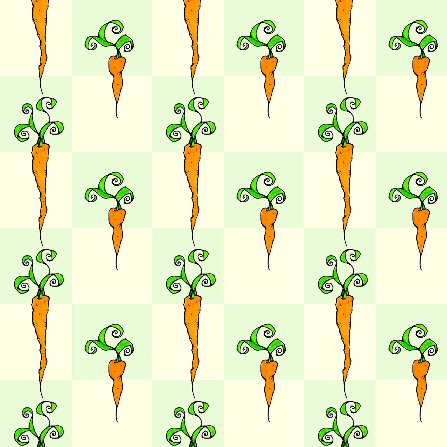 Fancy Carrots Patchwork