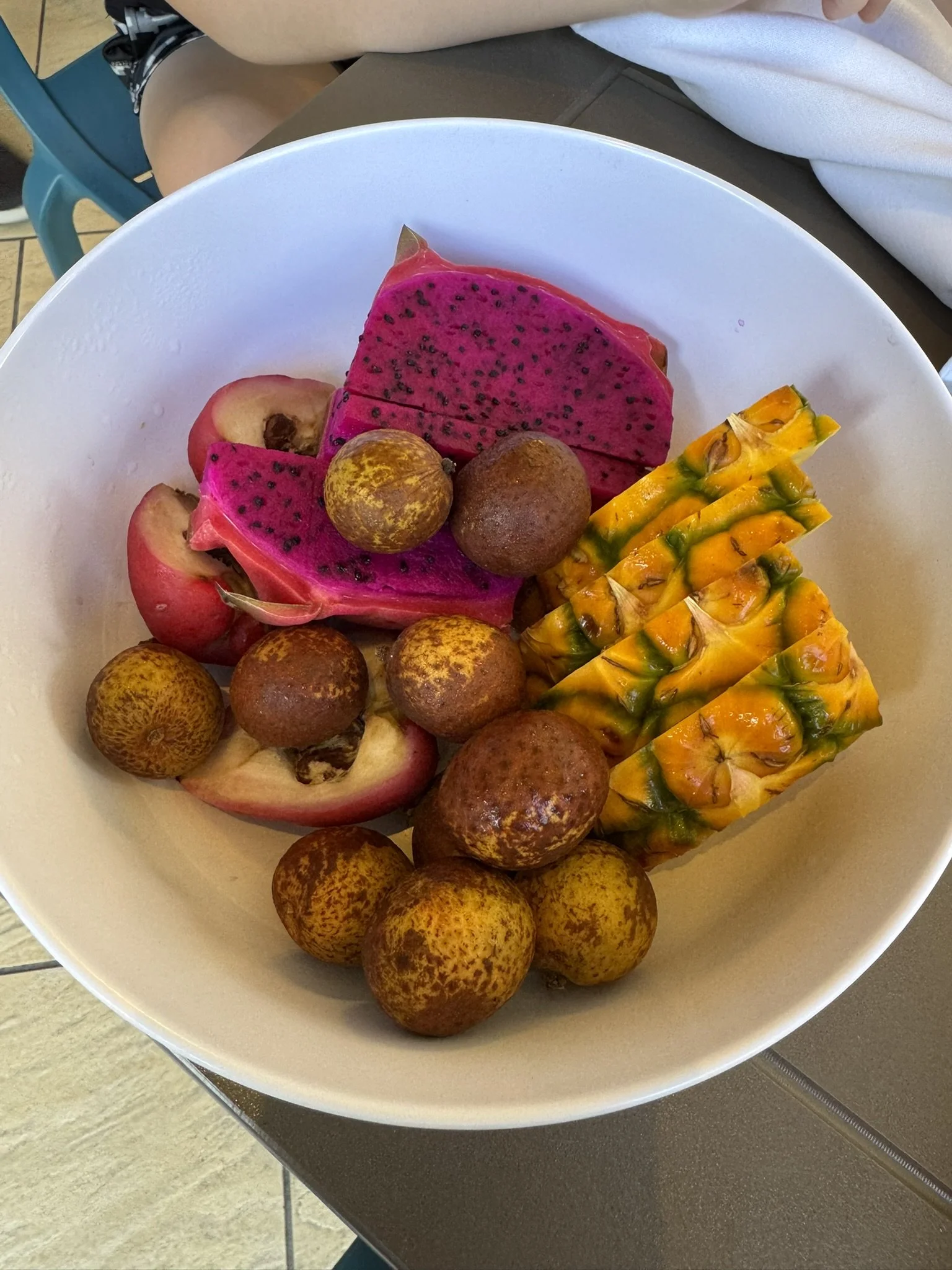 Fruit Plate at Breakfast