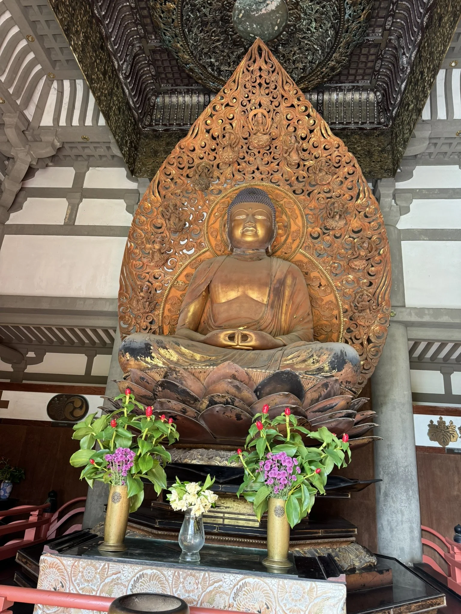 Inside the Byodo-In Temple