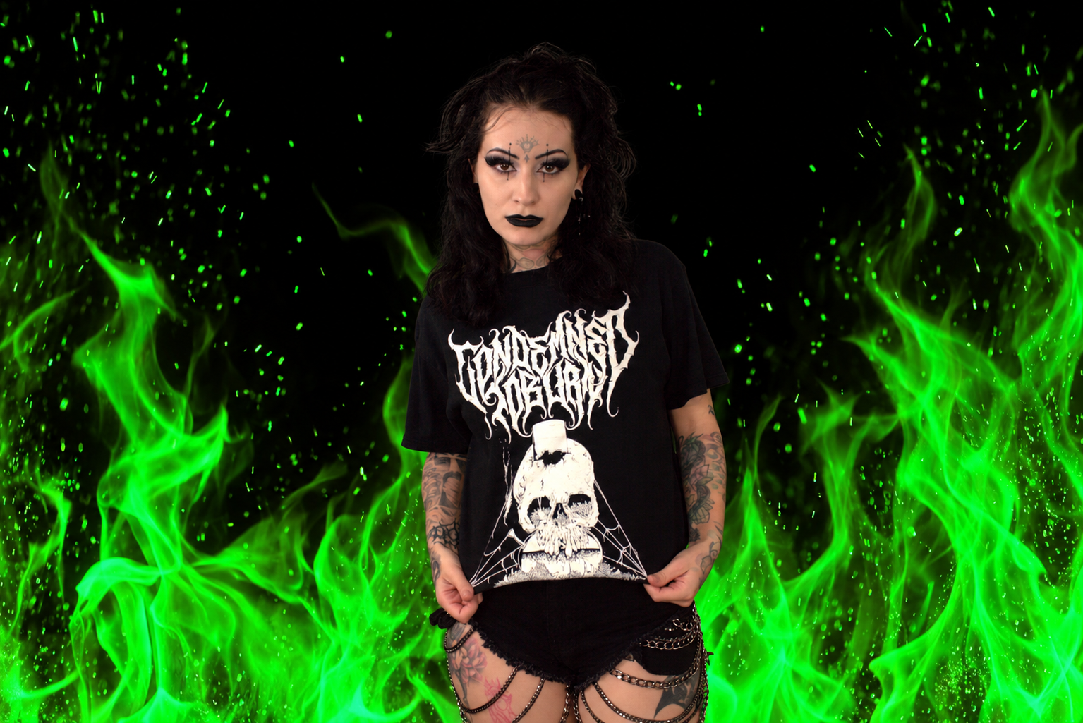 Stoned to Death Shirt B&W