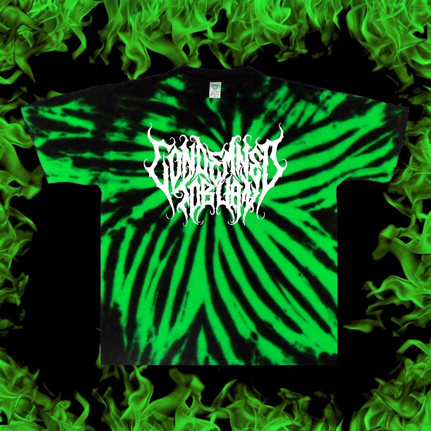 Tie Die Green Flames!.jpg