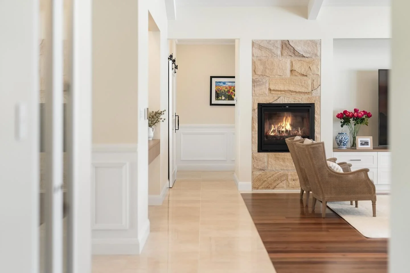 Bundanoon // Living area featuring timeless, natural elements. 

#rurallife #australianarchitecture #architecture #interiordesign #interior #building #farmhousestyle
