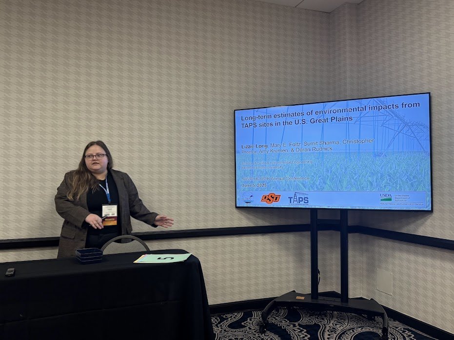 Lizzie's oral presentation at UCOWR 2025