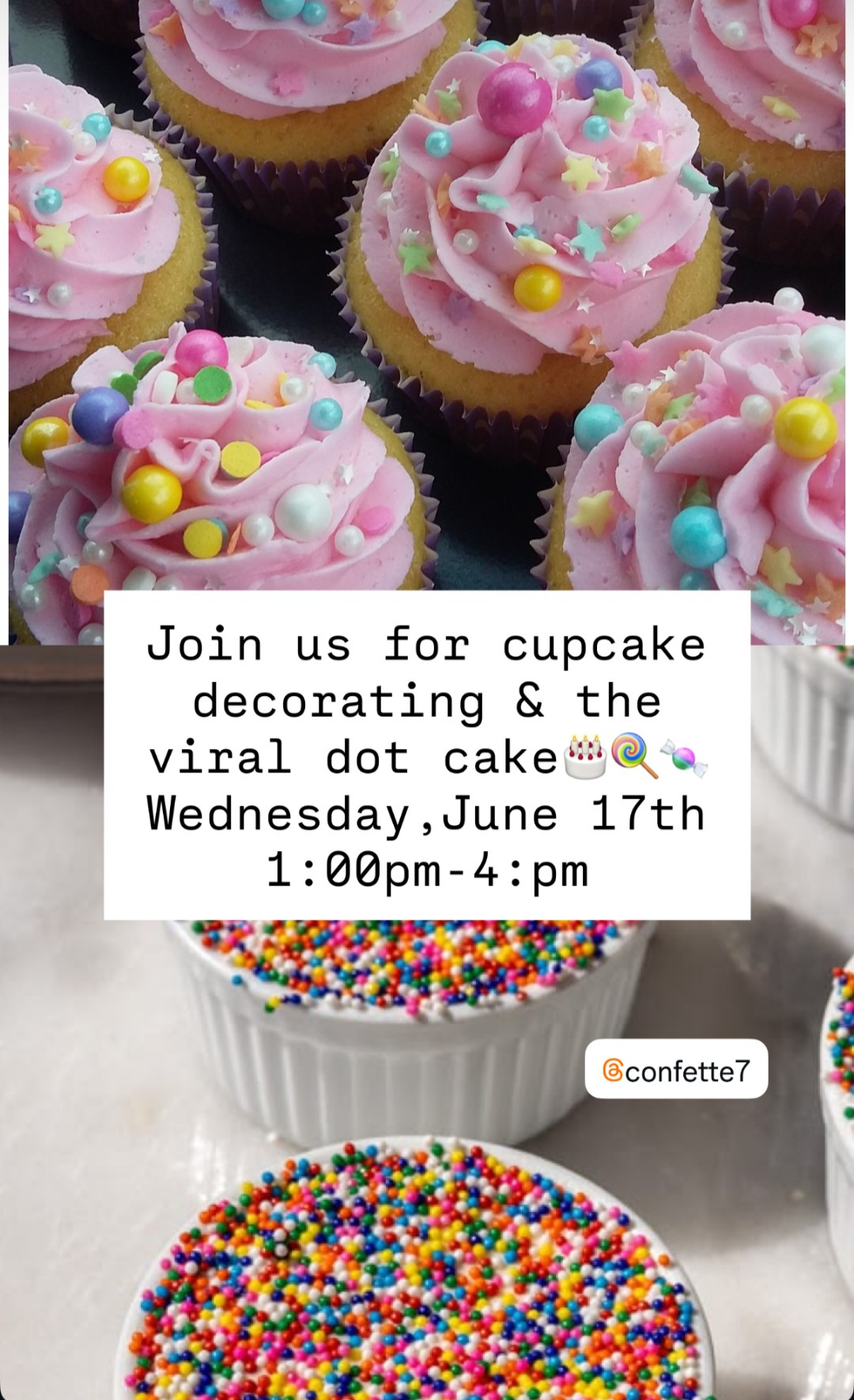 Preppy Girl Summer Camp - Cupcake Decorating - Wednesday 6/17 - Afternoon