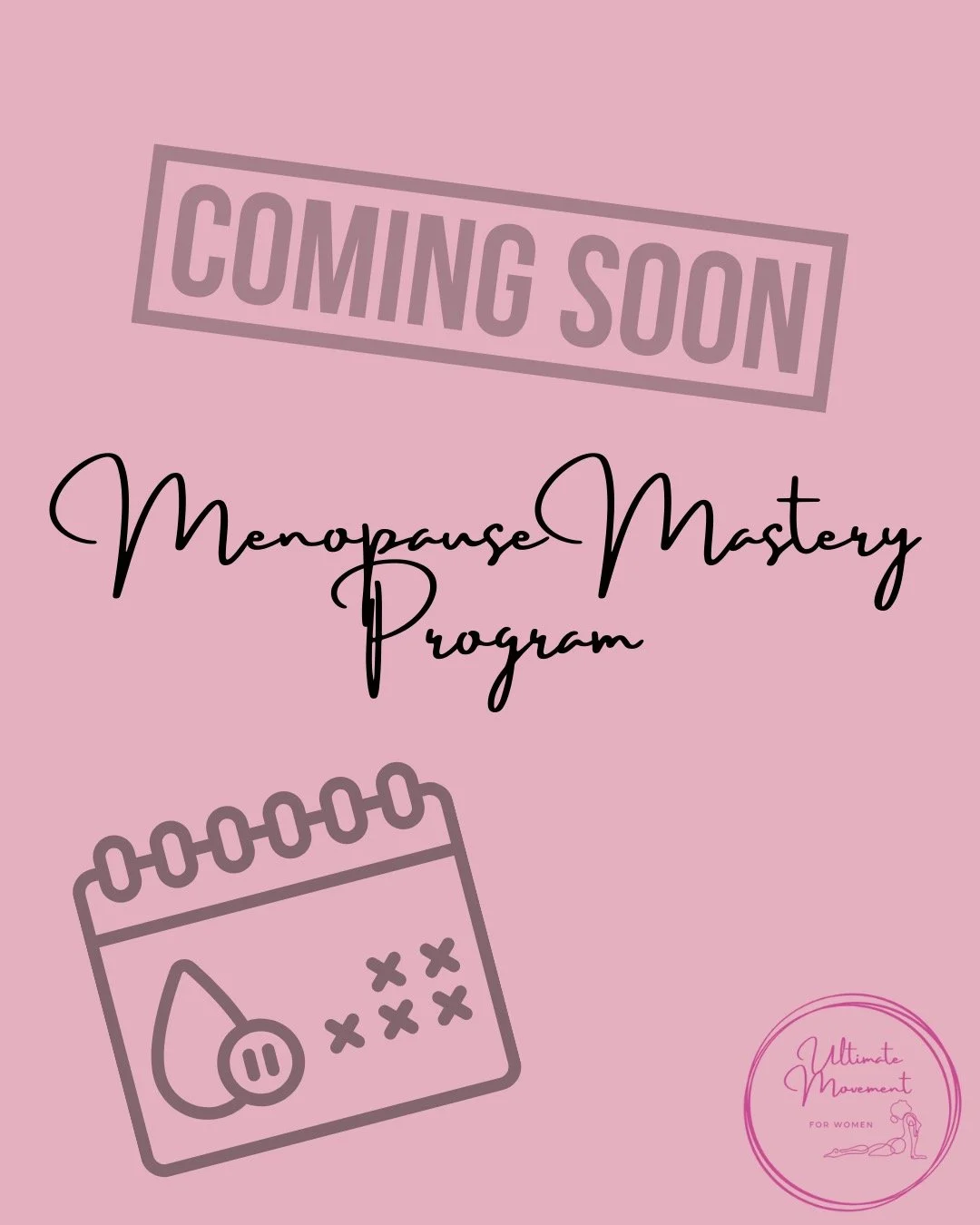 Hot at night? Tired-but-wired? Brain fog stealing your sparkle? You&rsquo;re not broken; your physiology has changed, and we&rsquo;ll help you work with it. 

✨Our new 12 week Menopause Mastery Program is coming soon to help those of you in perimenop