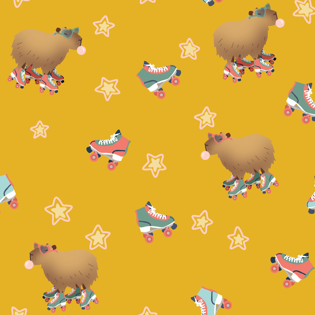 Rollerskating-Capybara-Dog-Bandana-by-LoveChel4.png