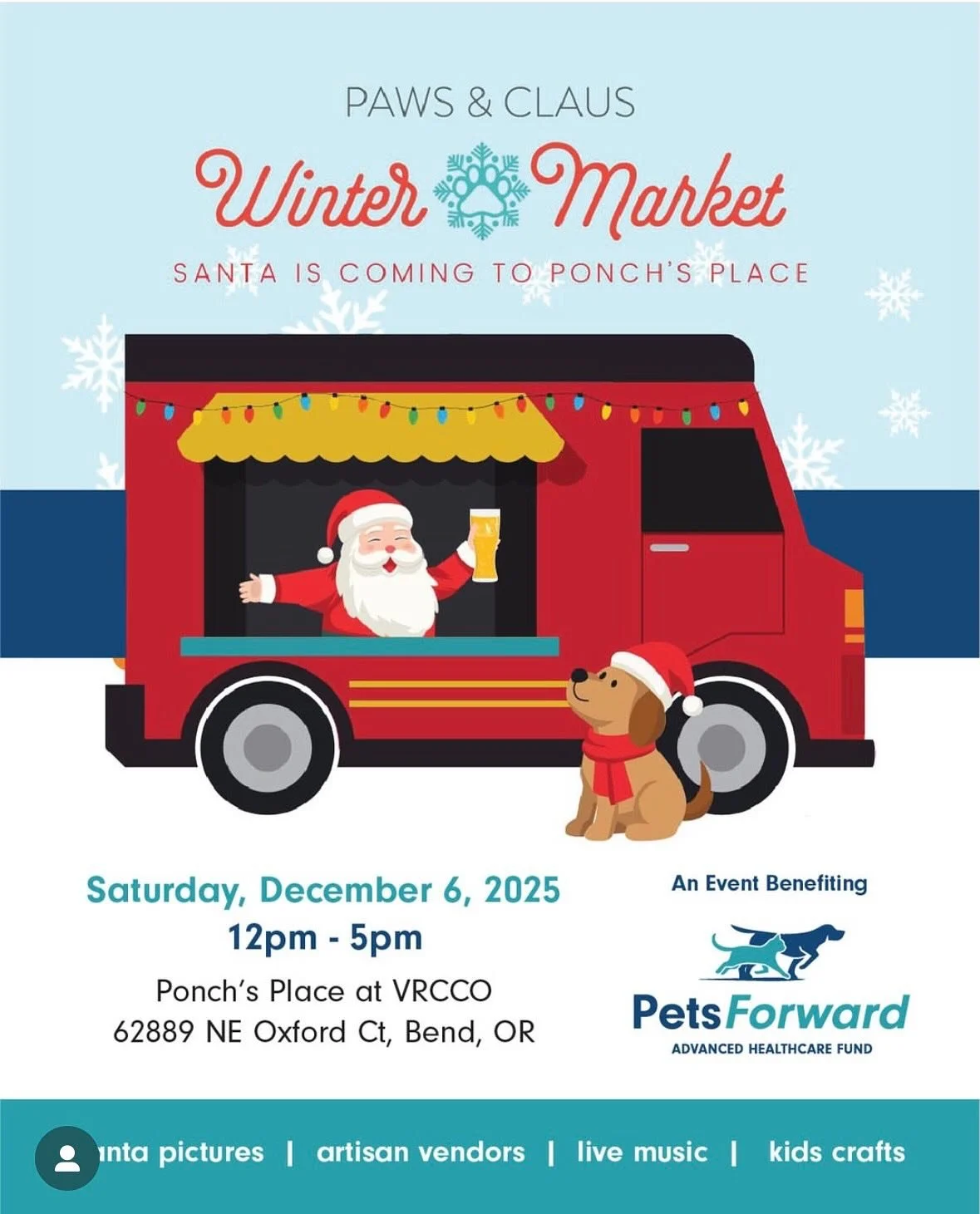 Holiday shop with ME &amp; other awesome vendors today at @ponchsplace (12-5). You&rsquo;ll be getting AWESOME gifts while supporting local. 🙌

See you soon, I hope?! 😘