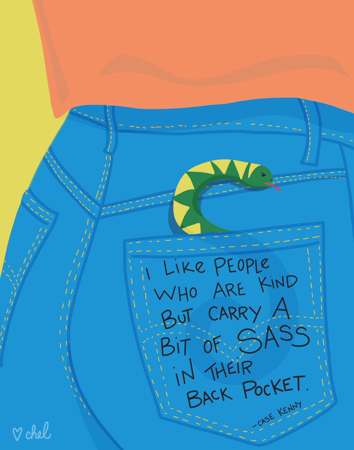 Drawn a few weeks ago. In the mood to share today.