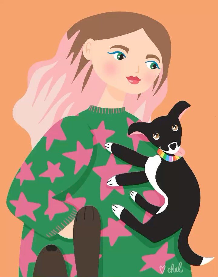 Self-portrait with my girls 🙌🐾🐾

And don&rsquo;t be fooled by their cuteness&hellip; 

Nibbler is parkour-ing off my belly as she does when she&rsquo;s nervous or excited (we call it BARKour),

While Mona is actively swiping at me with her paw (he