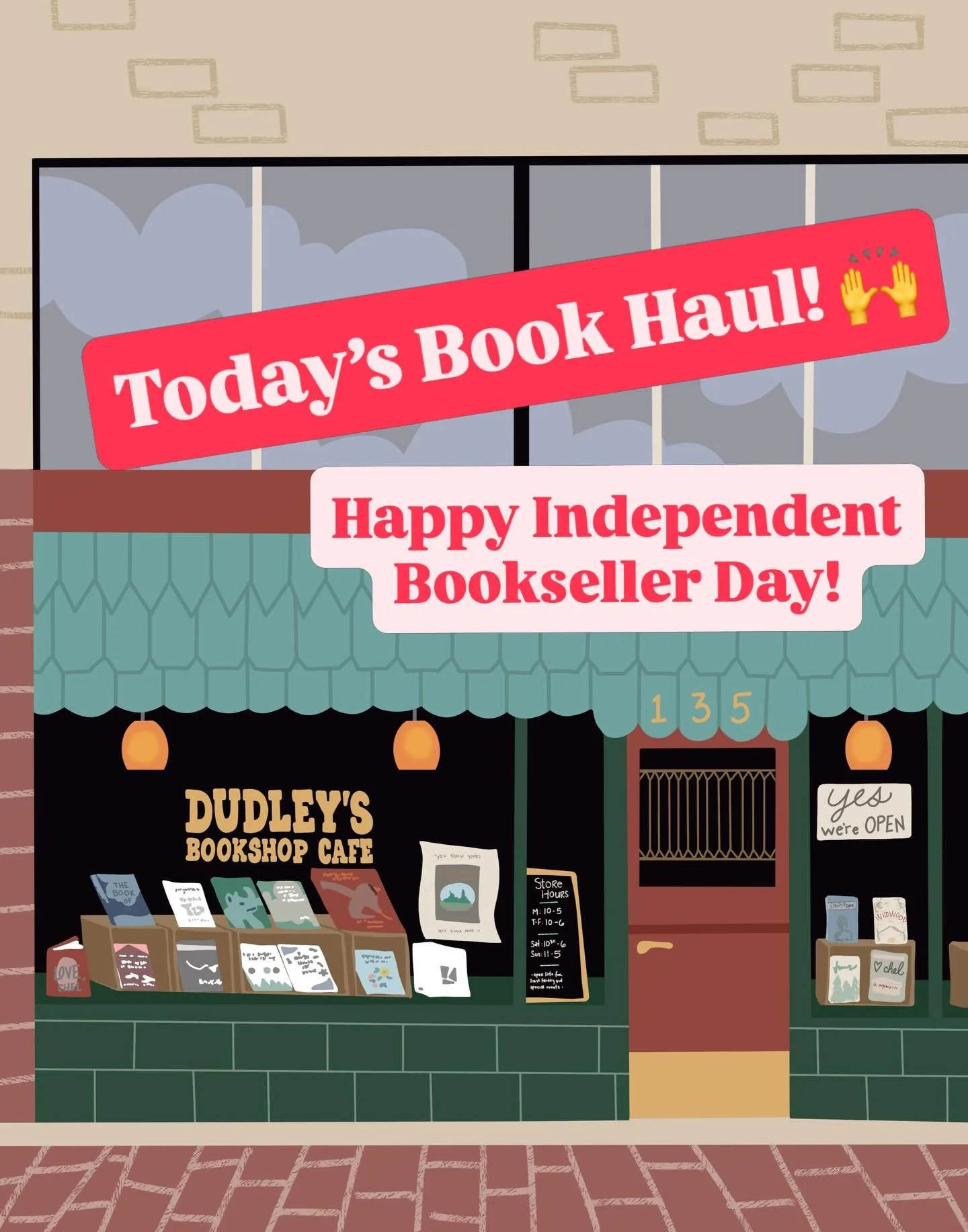 New books = HAPPY GIRL! It&rsquo;s #IndependentBookstoreDay so I hit up my fave local place @dudleysbookshopbend to treat myself! And as part of today&rsquo;s celebration they&rsquo;ve got FREE &ldquo;blind date with a book&rdquo;s, so I was excited 