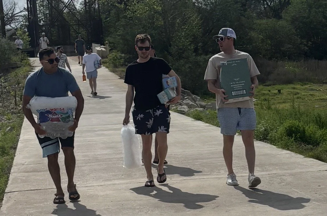 Lake pick up and drop off