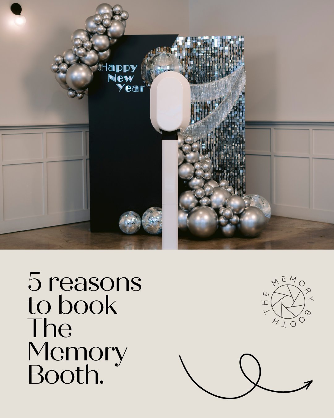 Five reasons to book The Memory Booth&mdash;but honestly, you only need one: unforgettable memories! 📸✨ Click the link in bio to book now and let&rsquo;s make your event one to remember! 

 #photobooth #photobooth #photoboothrental #photoboothweddin