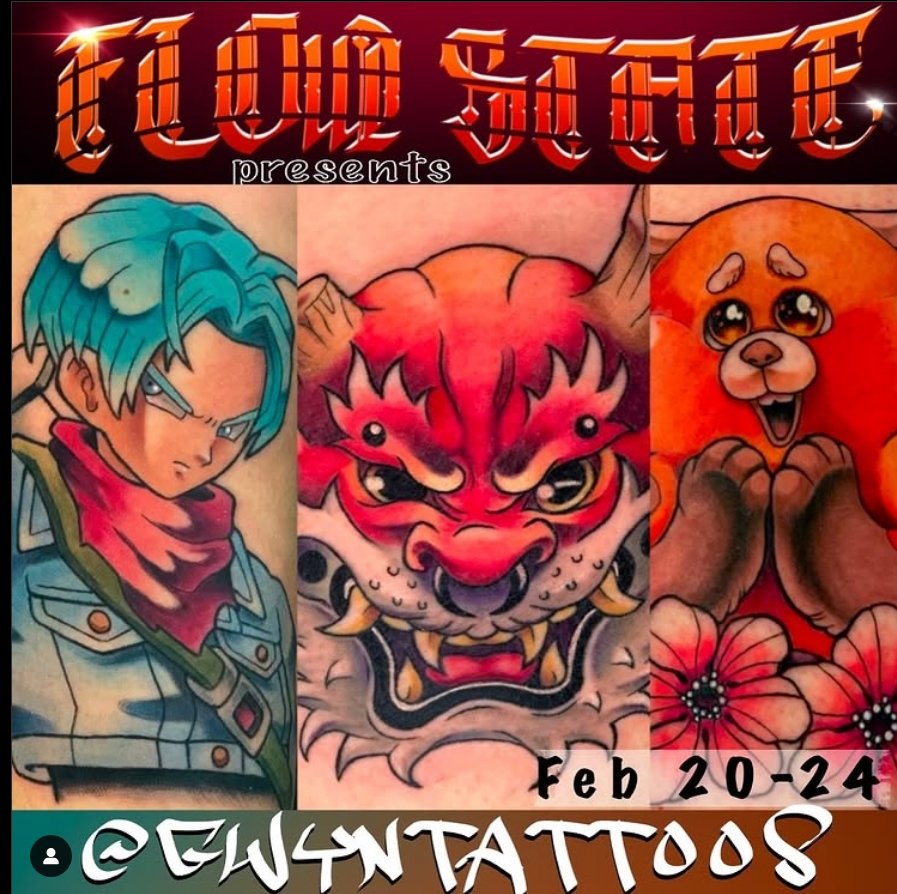 Guest Artist - Gwyn Tattoos