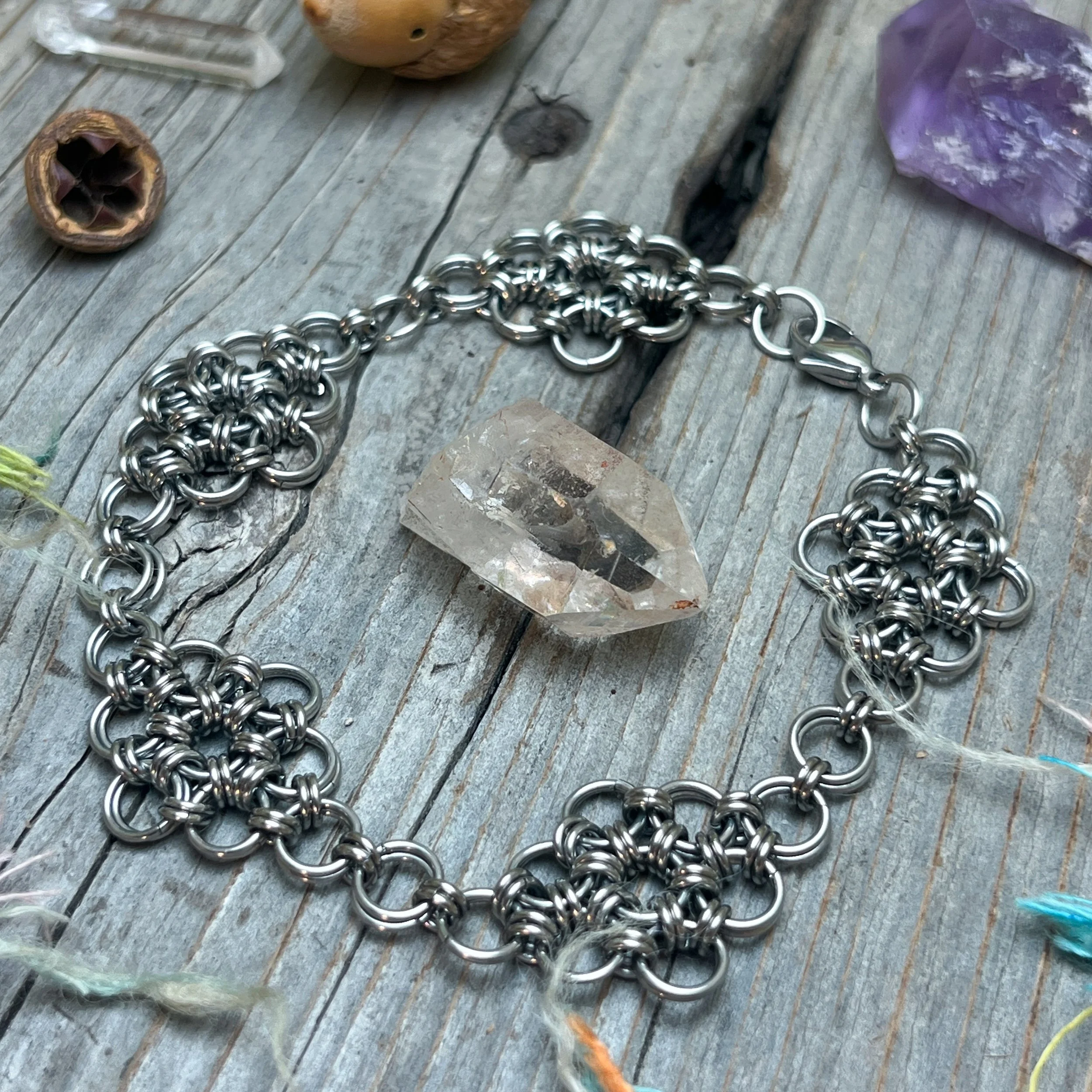 Diamond Chainmaille Bracelet