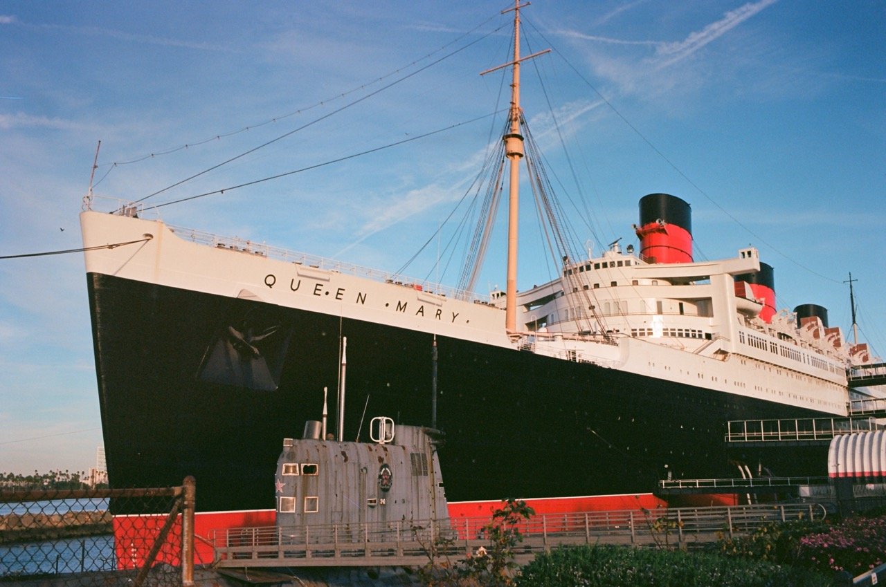 Leia M6 Summarit 35mm 2.5 Kodak Ektar 100 - Queen Mary - Los Angeles - California