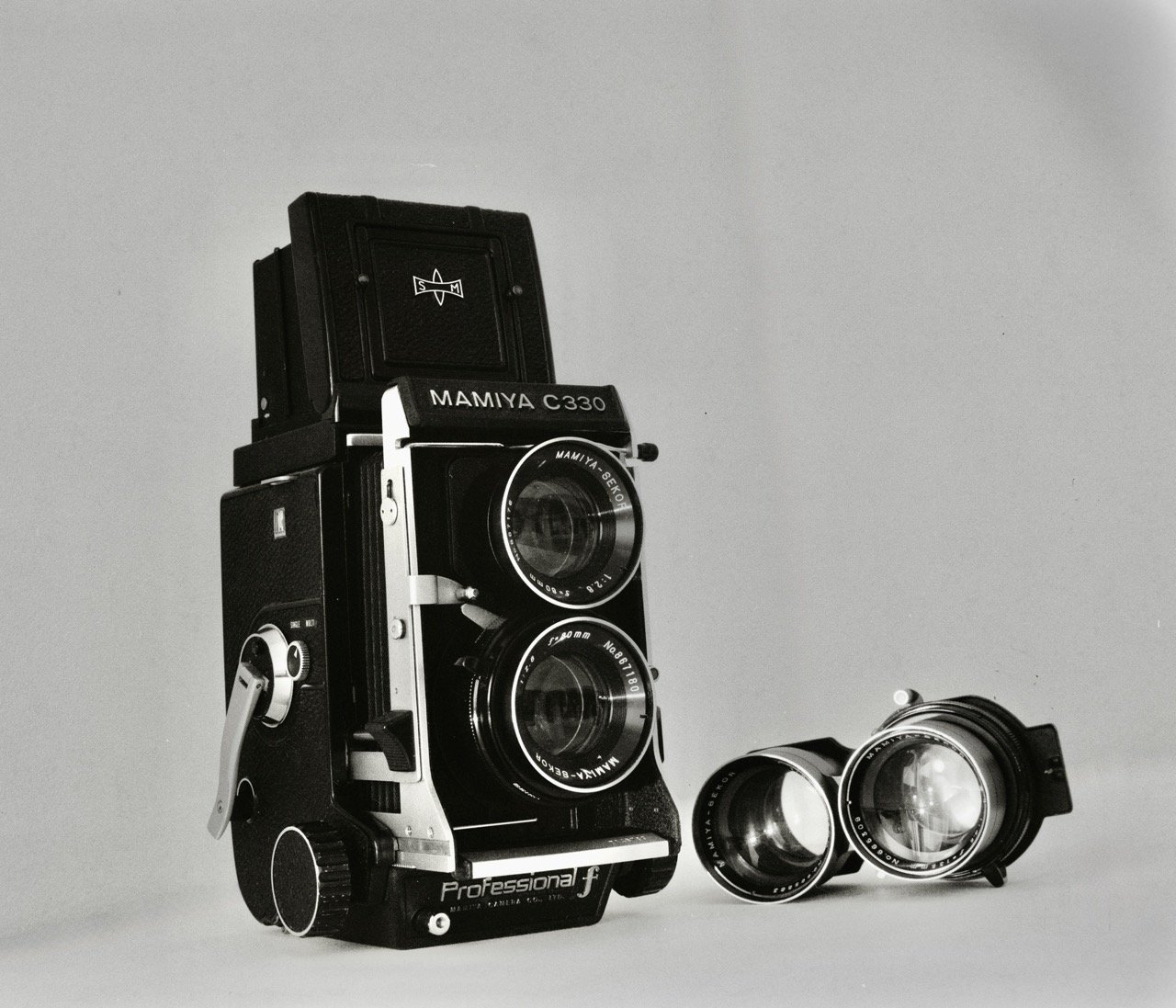 Mamiya C330 1972 por Mamiya RZ67 1982