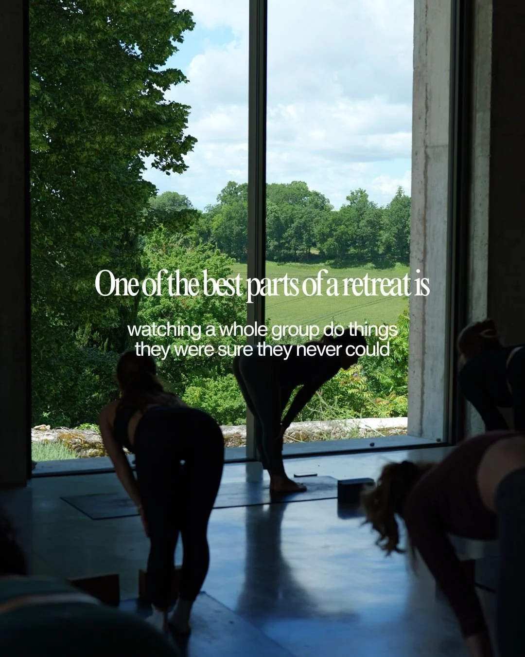 We&rsquo;ve been chatting to the community, and it&rsquo;s clear that sooo many of you have been wanting to do a wellness retreat for years, but something&rsquo;s been holding you back.

And those things are real. 

❌ You don&rsquo;t have anyone to c