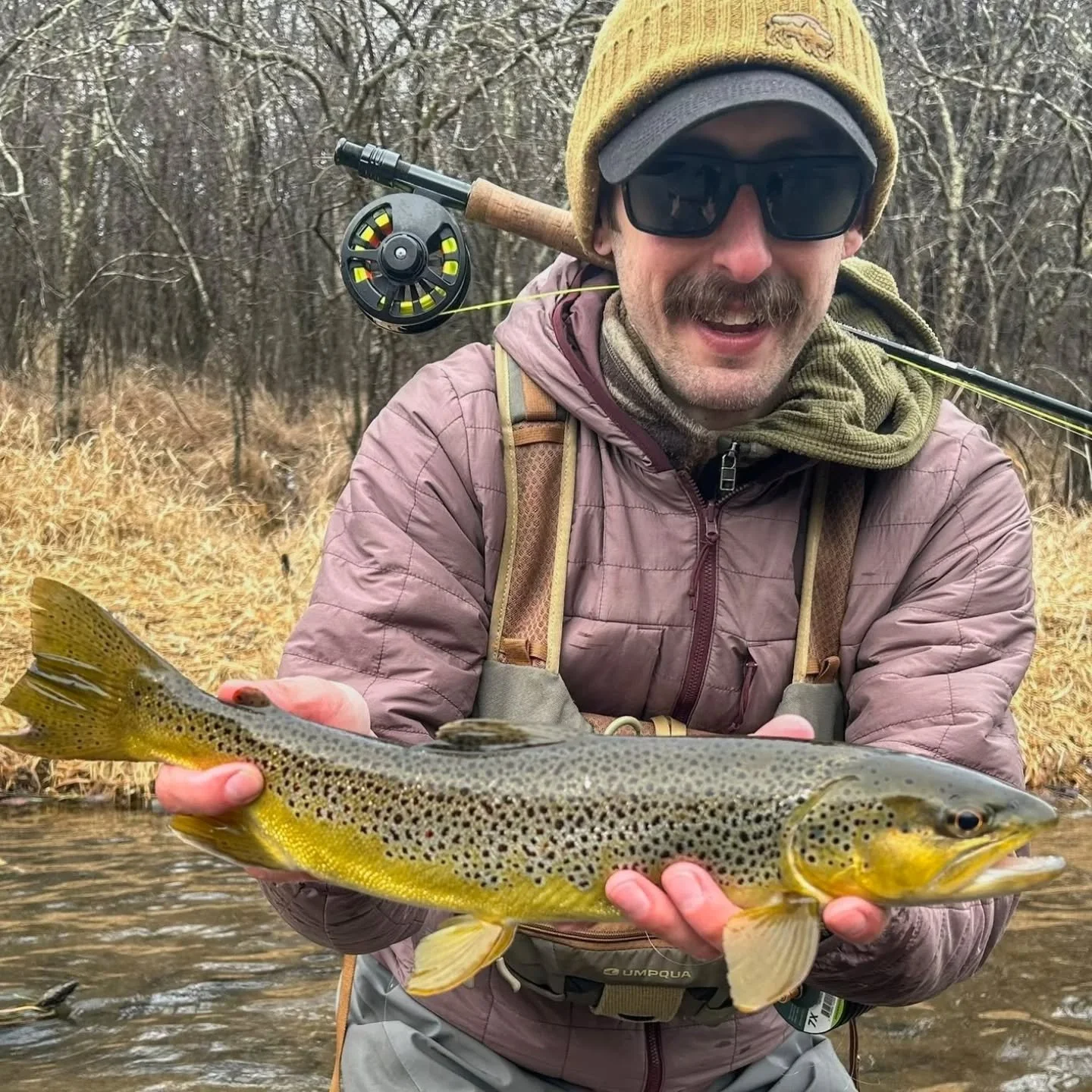 fly fish Wisconsin River Falls 