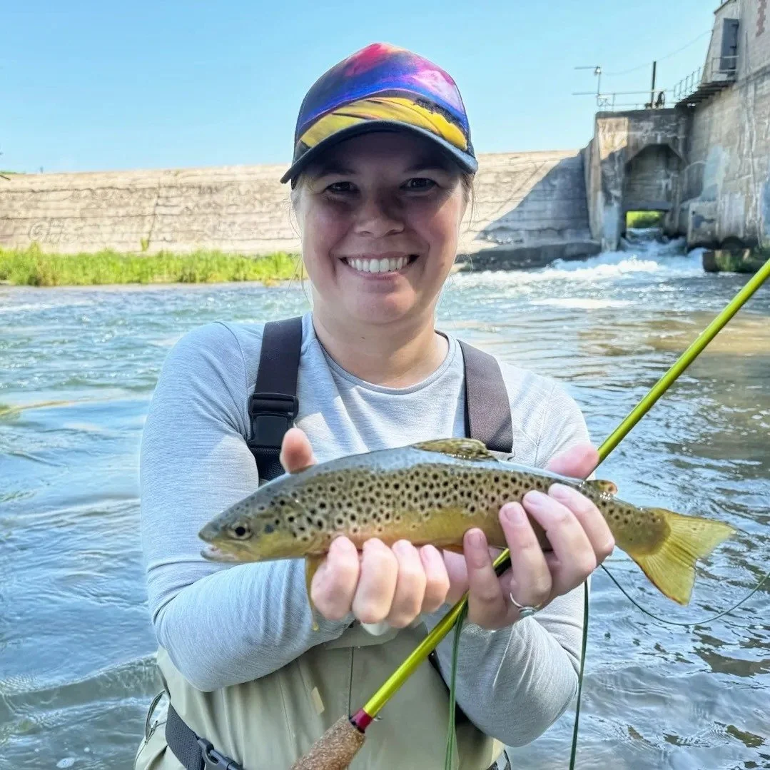 fly fish river falls Wisconsin 