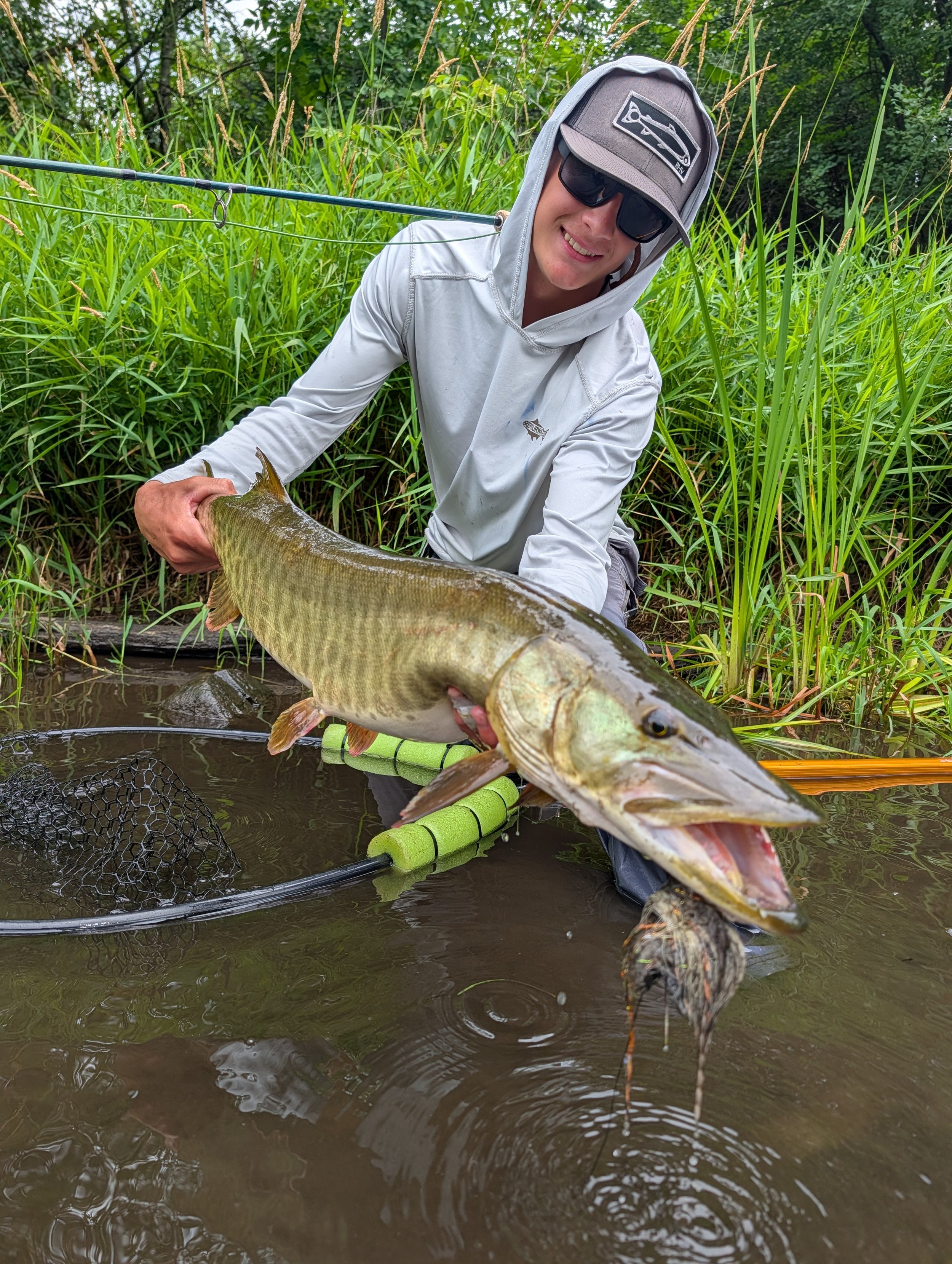 Fly Fishing Muskie Wisconsin 