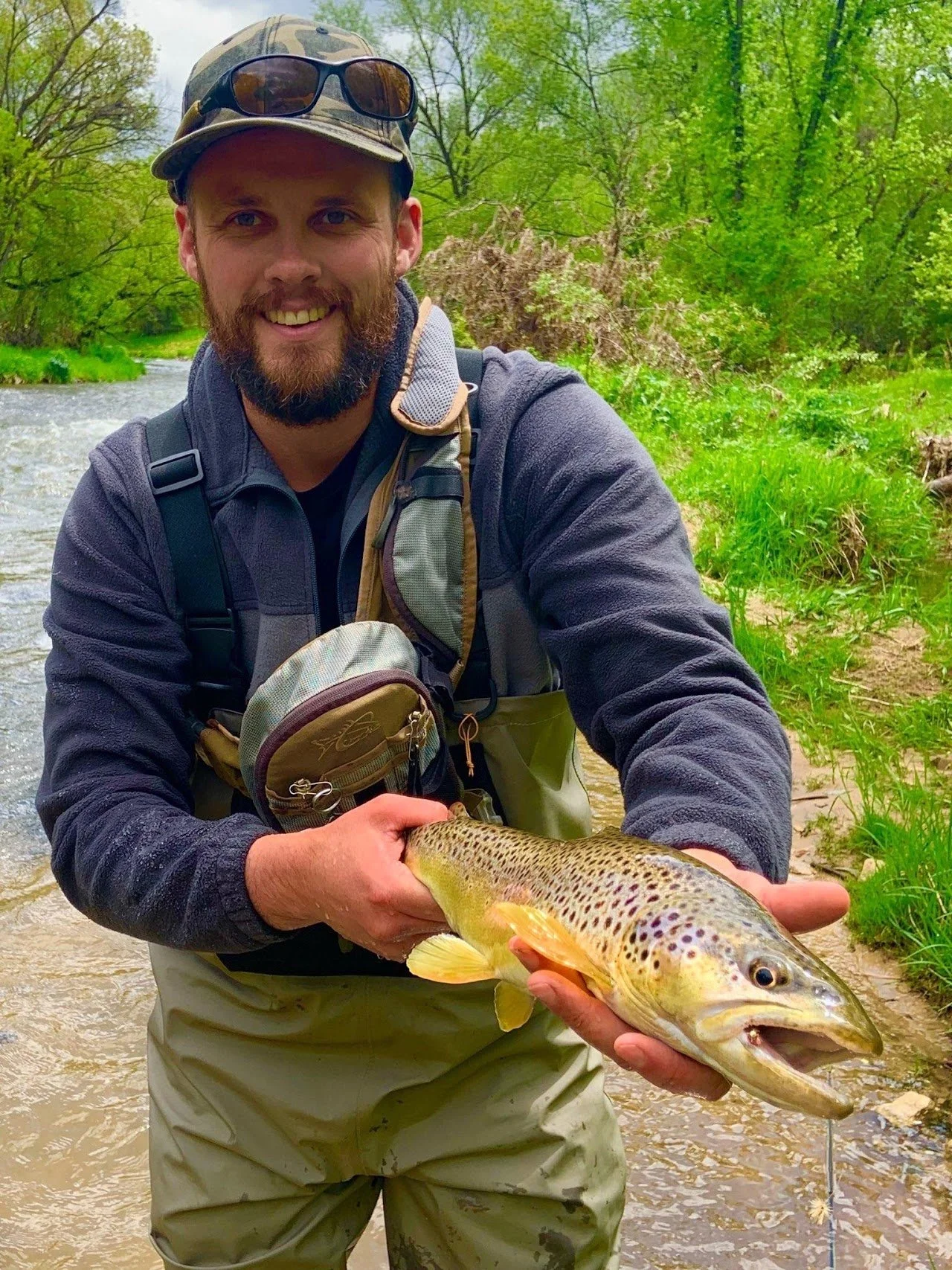 fishing guide River Falls Wisconsin 