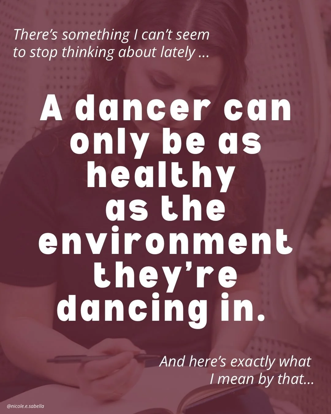 Let me acknowledge right away, ANY kind of leadership in dance is a tightrope walk. A balancing act with no safety net beneath.

And in the middle of bustling schedules, show day approaching, studio or company politics, under-funding, and the pull of