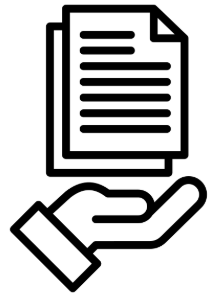 Icon of a checklist with a checkmark