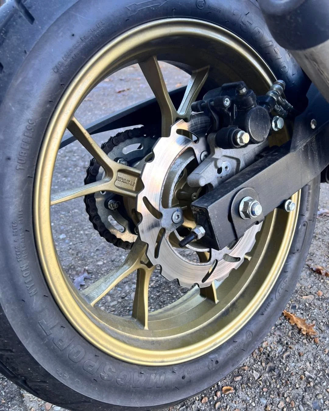 Reece&rsquo;s LXR 125cc came in for a tidy-up and some protection. 
Booked in for a basic detail and chain clean, the bike arrived in better condition than expected, so the work and price was adjusted to suit what was required.
Finished off with a fe