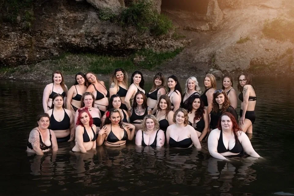 This is your invitation.

Every year, we gather in the creek. Bare feet. Wild hearts. No expectations. Just women choosing themselves.

This is our free annual empowerment session.
And it is not about looking pretty.
It is about feeling something rea