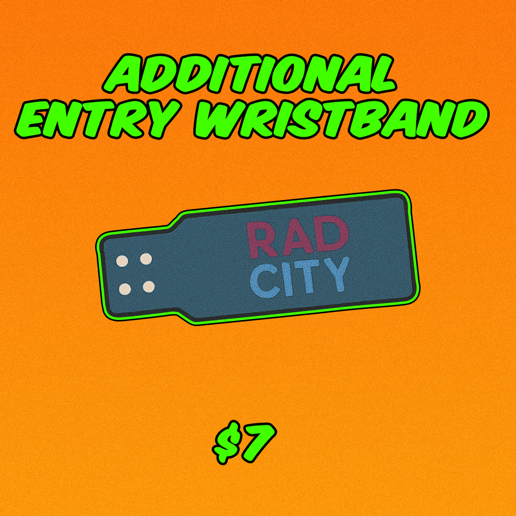 Additional Event Wristband (Participant Add-On)