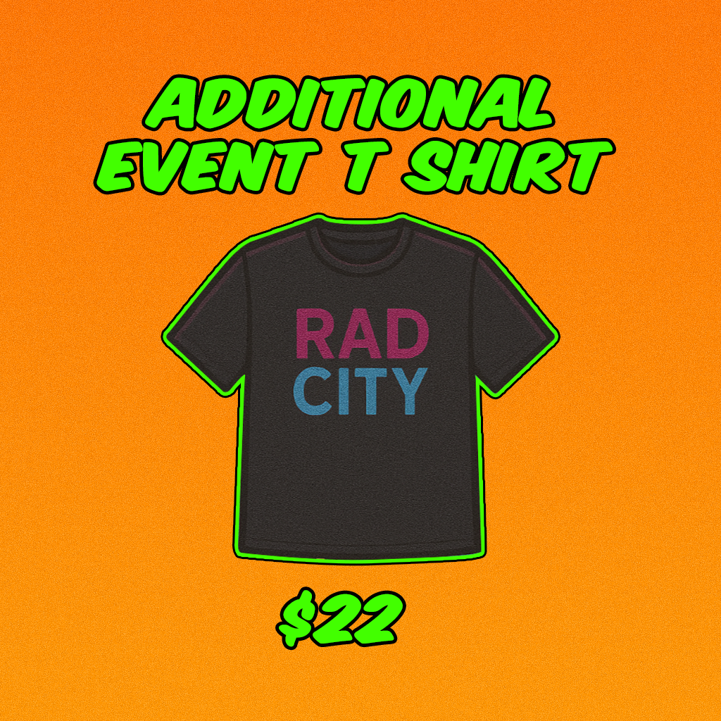 Additional Event T-Shirt (Participant Add-On)