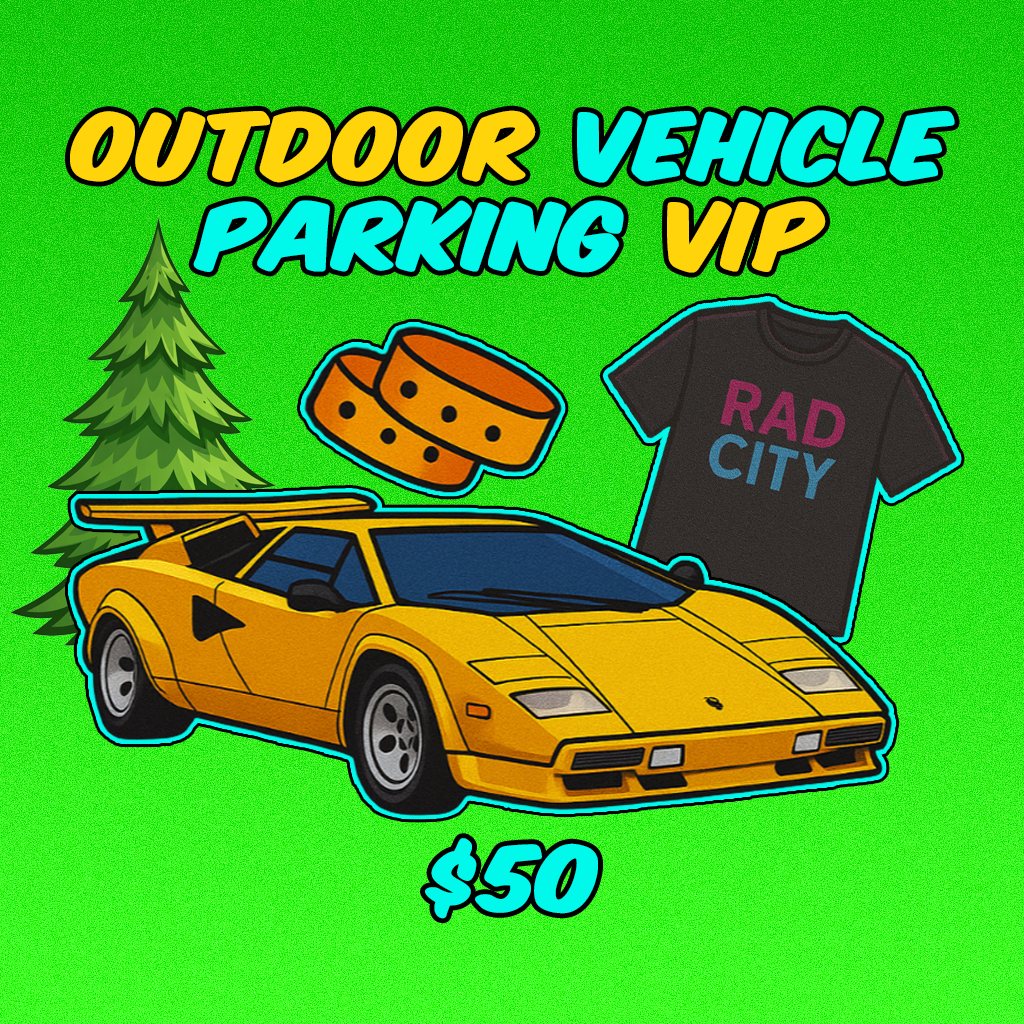 Outdoor Parking - Vehicle - VIP Entry