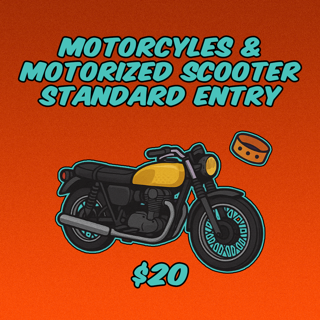 Indoor Parking - Motorcycle / Motorized Scooter- Standard Entry