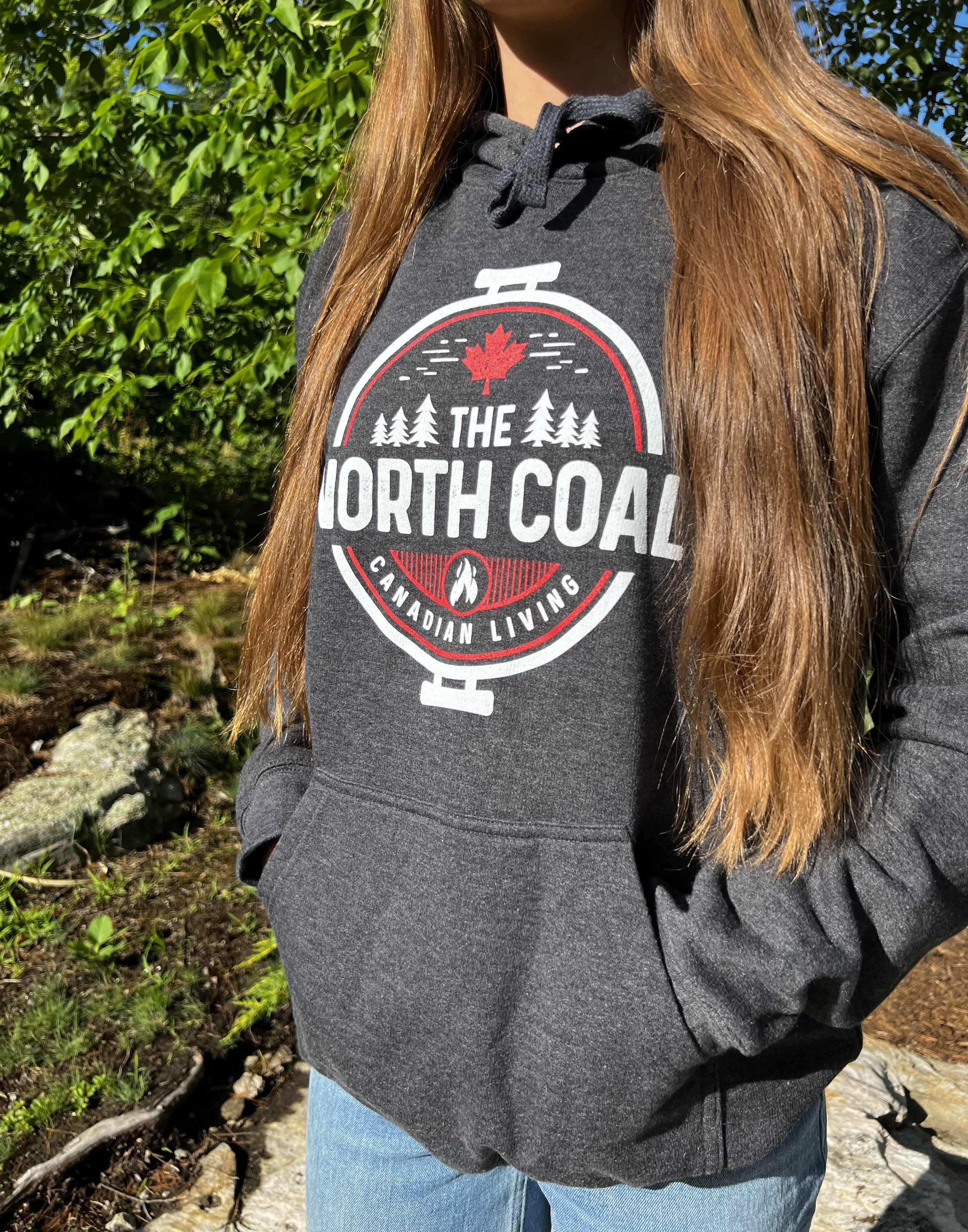 TNC Hoodie (Dark Heather Black)