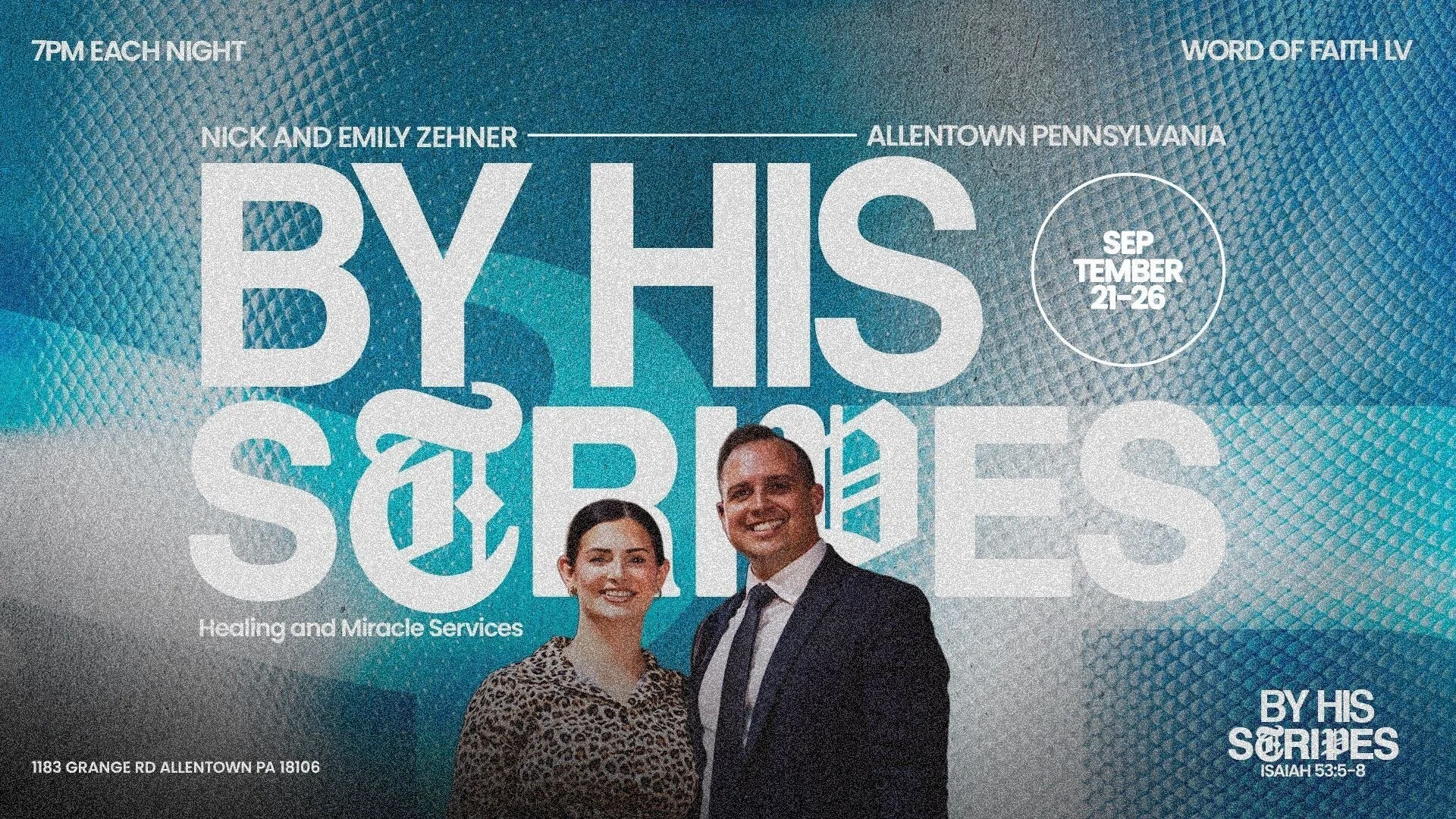 By His Stripes: Healing Services Allentown PA