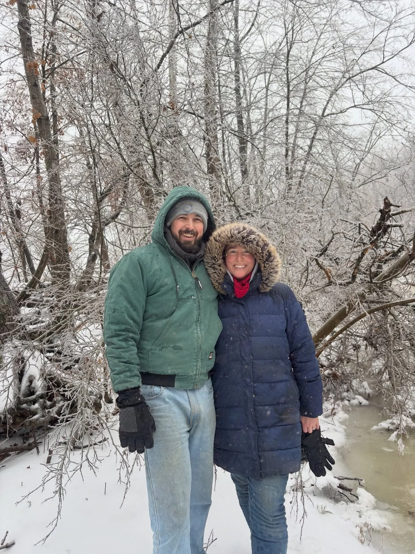 All of the prep work we did for the animals paid off! 🙌🏼 Here&rsquo;s a look into some of the adjustments we made that are keeping the outdoor animals happy 🤍
Eternally grateful for @cboyd8 and all the ways he provides for us all. There&rsquo;s no