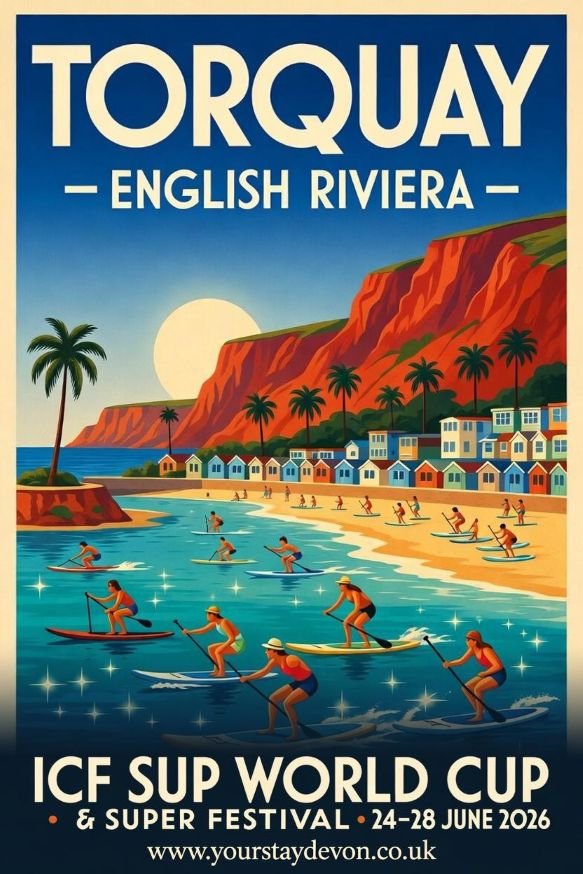 Torquay’s Biggest Paddleboarding Event Yet : Welcome to the 2026 ICF SUP world cup &amp; SUPER Festival!