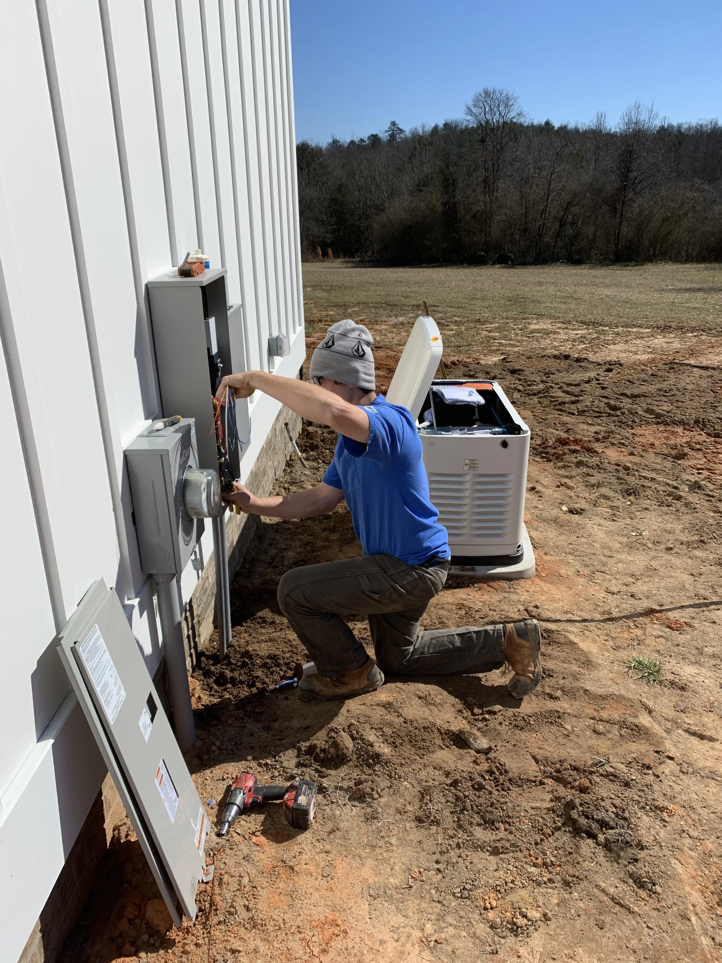 New Home and Generator Install 