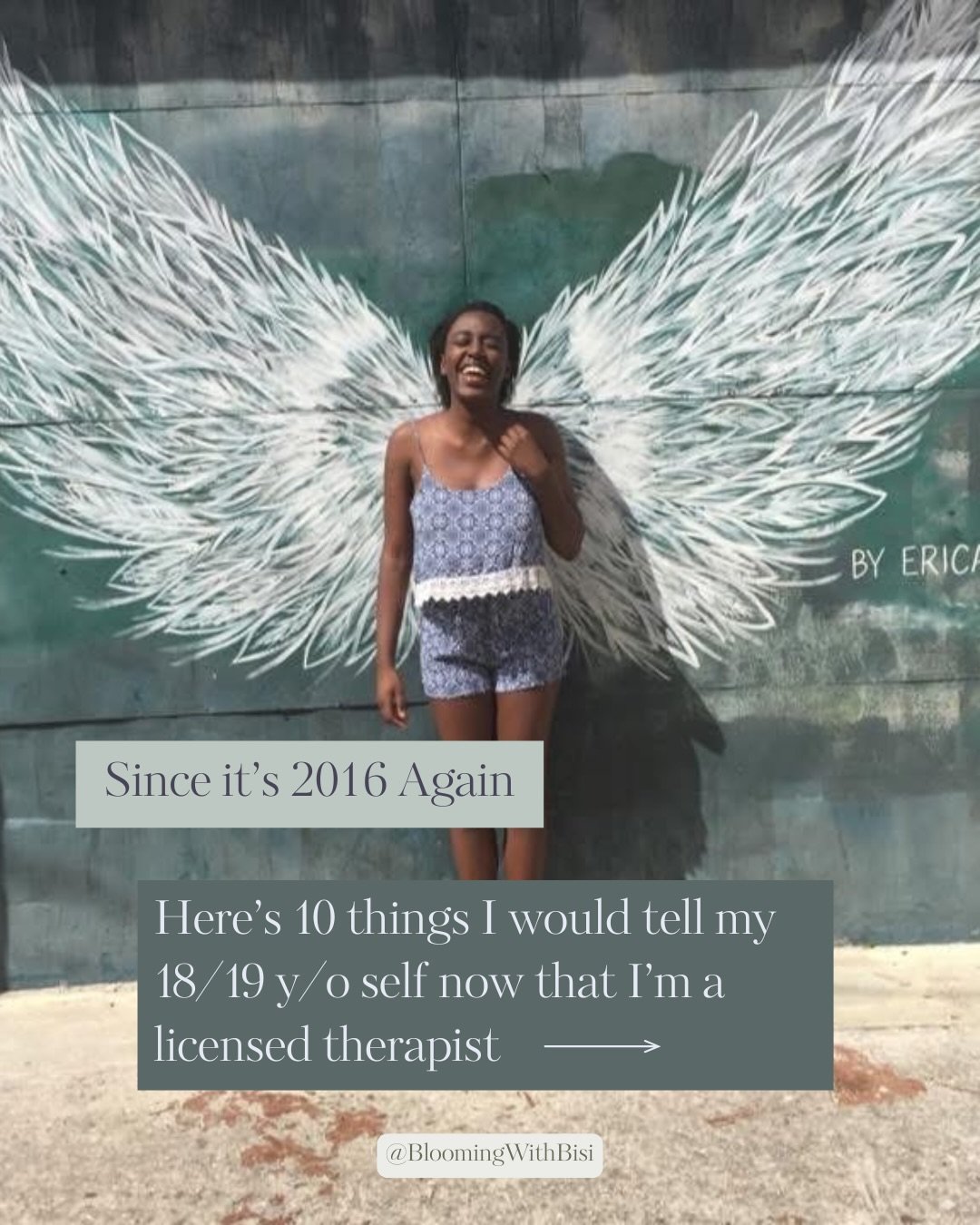 2016 was such a different time! 

Did you resonate with any of these? And what would you tell your 2016 self?

#2016again #youngerself #adulting #floridatherapist #mentalhealthmatters