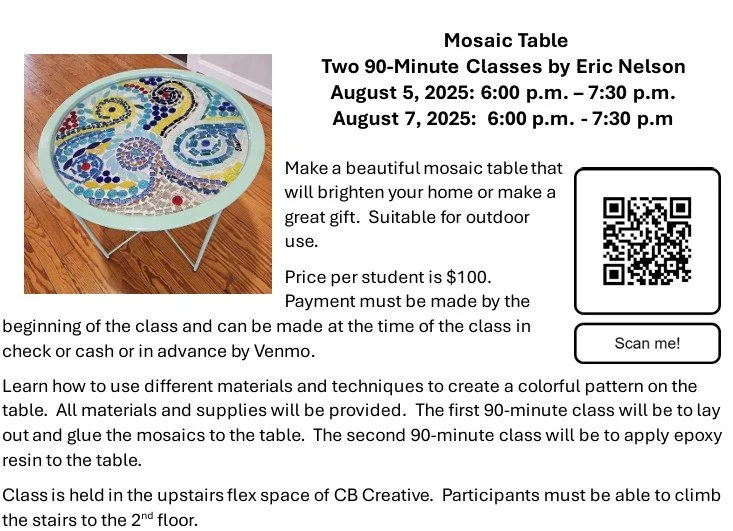 Mosaic Table - with Eric Nelson (Copy)