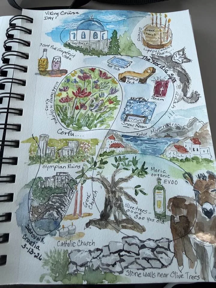 Travel Art Journal Workshop