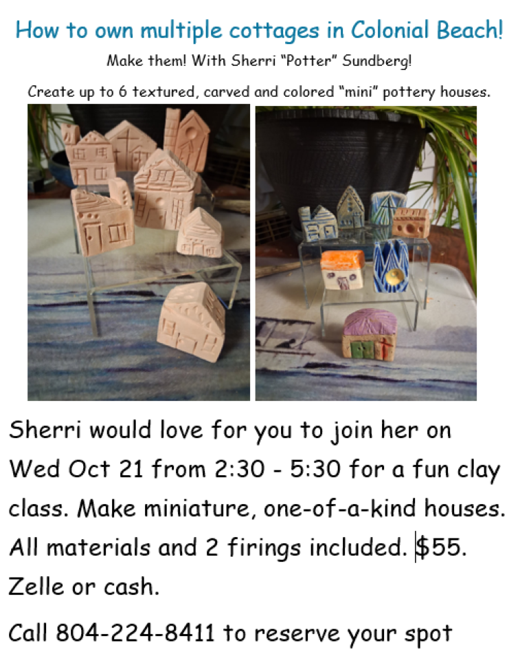 Mini Clay Beach Cottages!